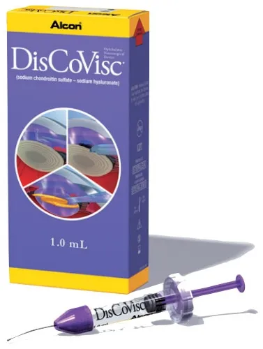 Купити Дисковіск / DisCoVisc / Дисковиск - матеріал офтальмологічний віскоеластичний 1,0 мл Україна