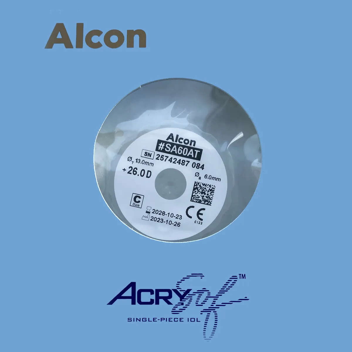 Купити Однокомпонентна інтраокулярна лінза SA60AT AcrySof® Україна