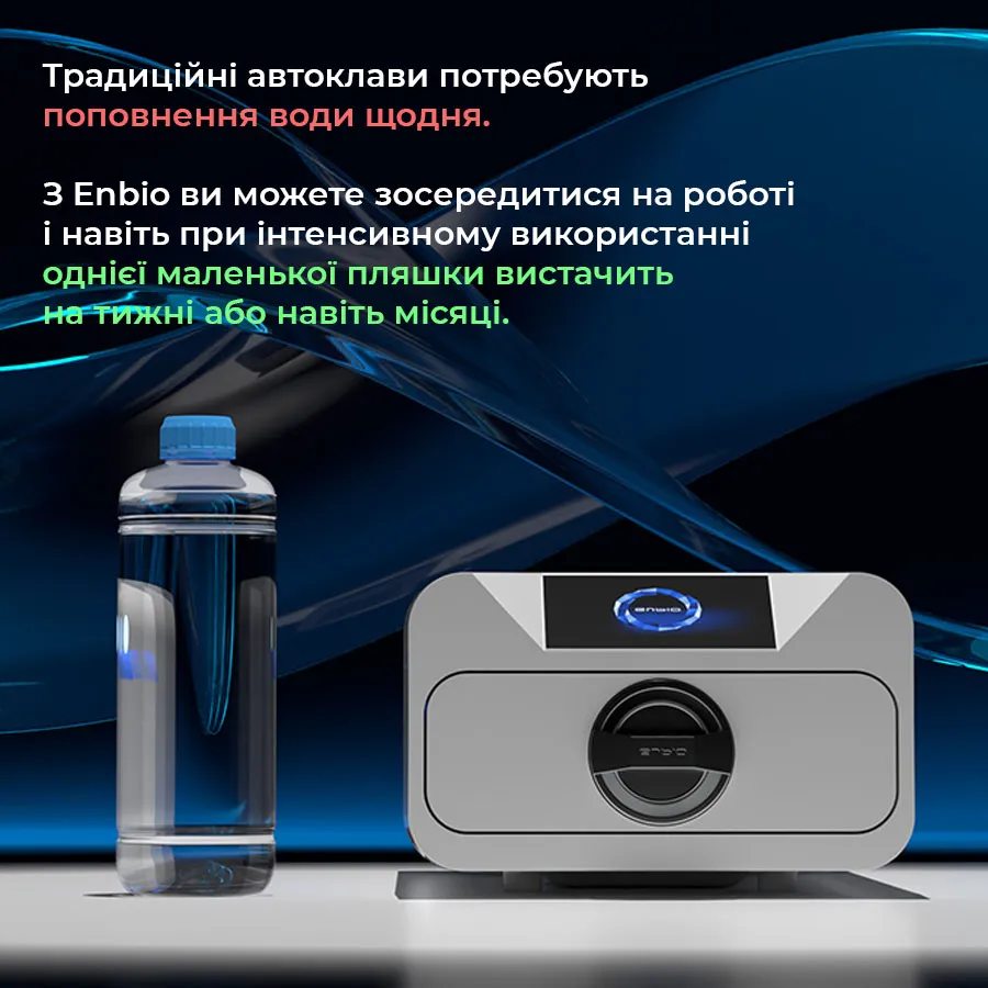 Купити Стерилізатор Enbio S, об'єм 2.7 л Україна