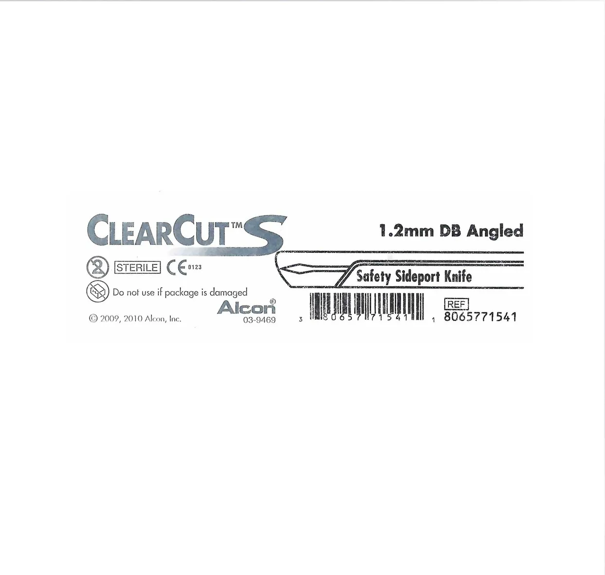 Купити Ніж ClearCut S Sideport 1.2 мм, офтальмологічний стерильний Україна