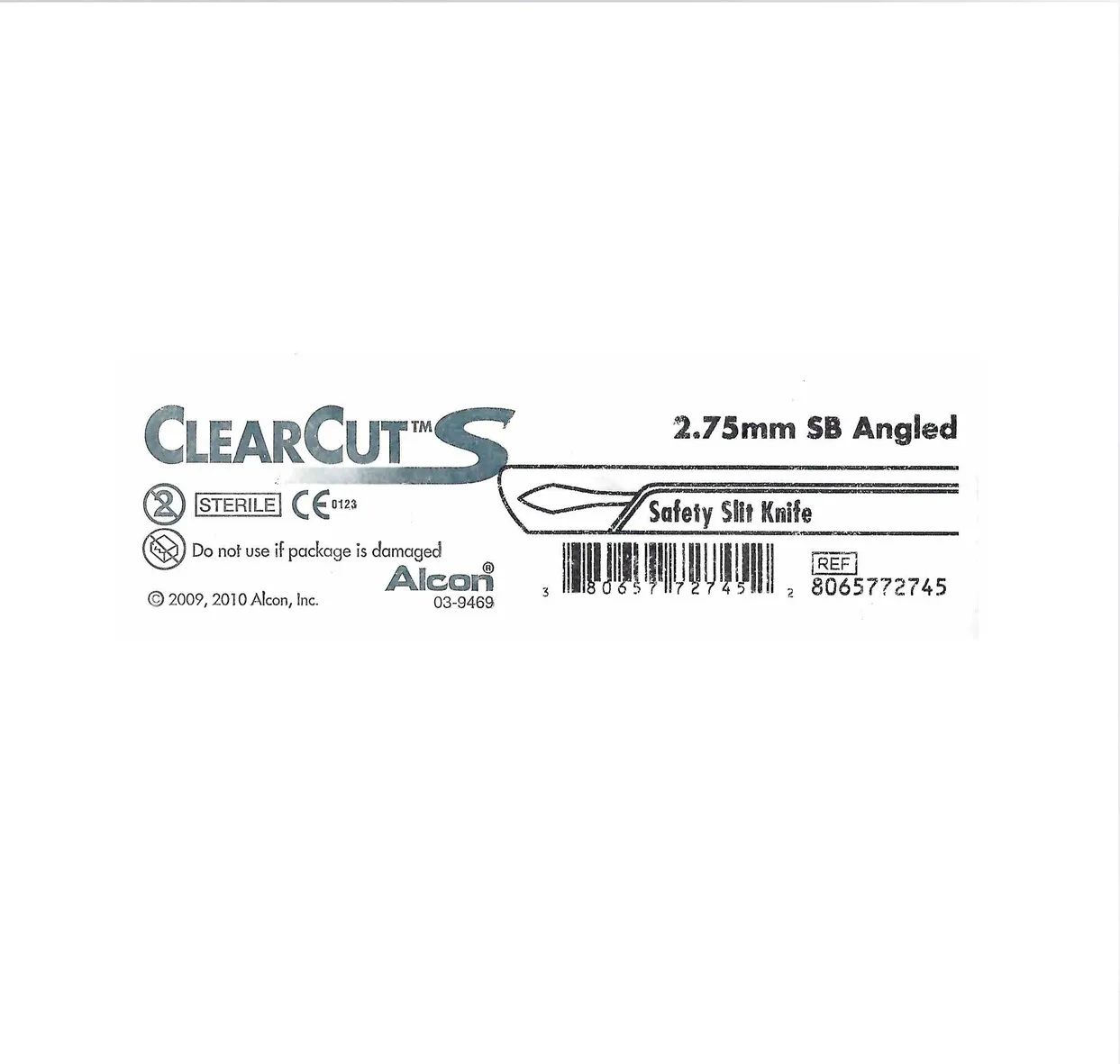 Купити Ніж ClearCut S Sideport 2.75 мм, офтальмологічний стерильний Україна