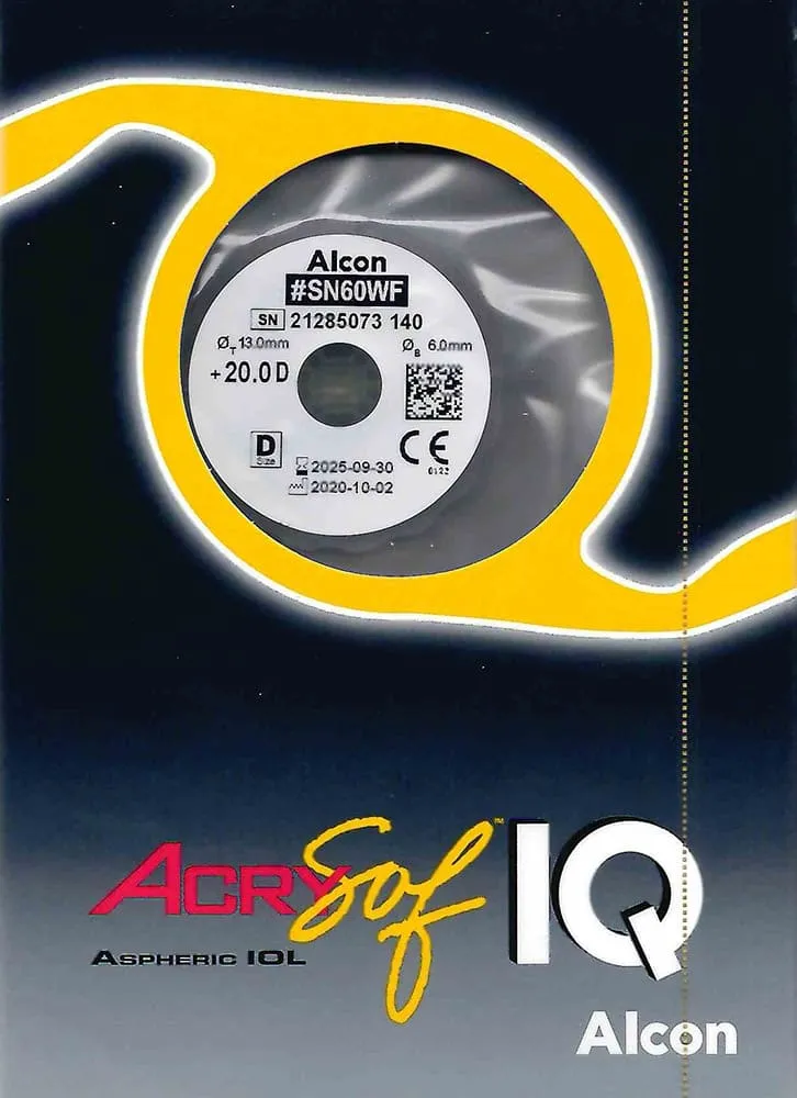 Купити Однокомпонентна інтраокулярна лінза IQ SN60WF AcrySof® Україна