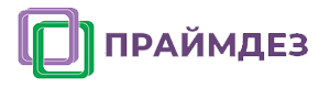 Логотип бренду ПРАЙМДЕЗ
